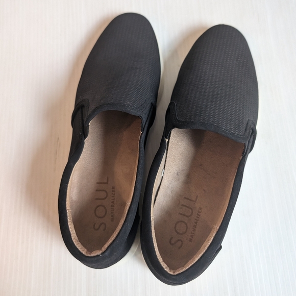 SOUL NATURALIZER Paola black slip-on casual sneakers size 9 - Picture 5 of 8